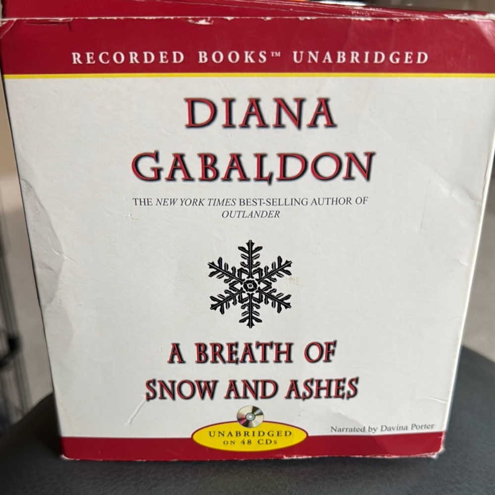 Diana Gabaldon Audiobook - A Breath of Snow and Ashes